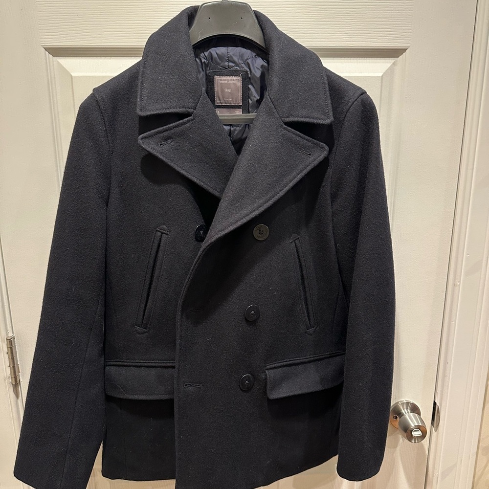 Men's Navy Peacoat